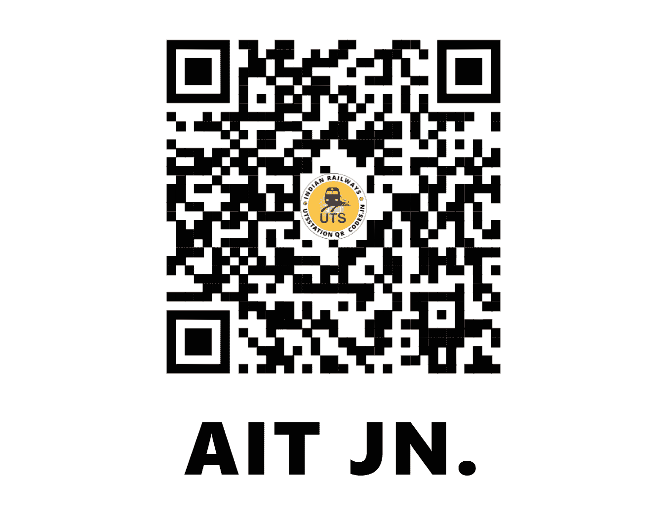 UTS QR Code for AIT JN. - AIT - NC (UTTAR PRADESH)